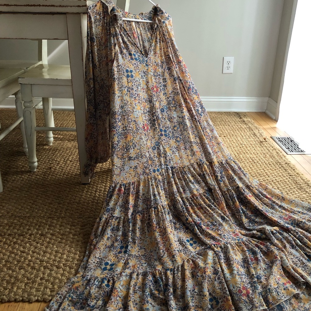 Free People Feeling Groovy Maxi Dress. Size Medium - Picture 4 of 16